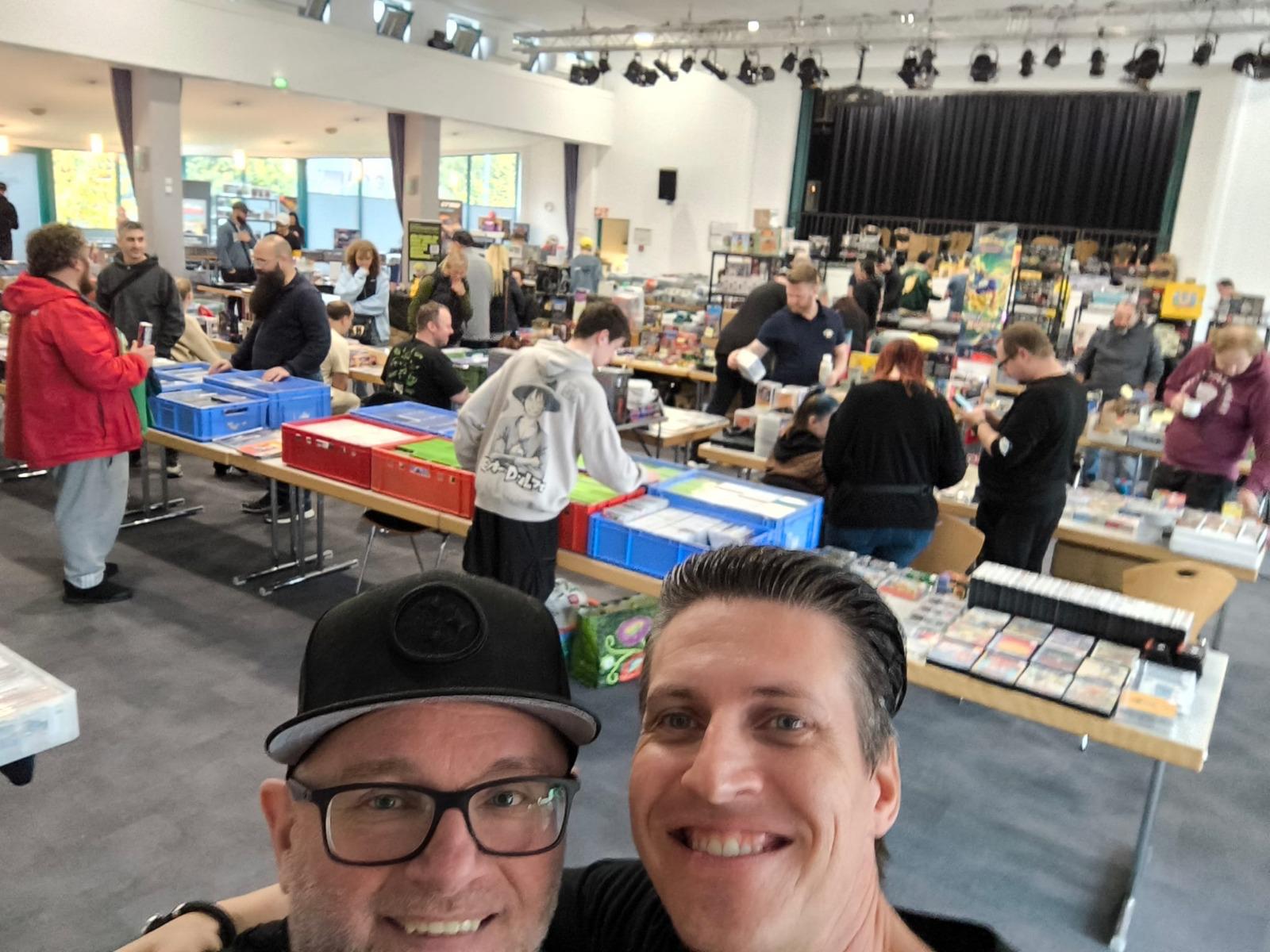 Zwischen Spielen und Händlerständen